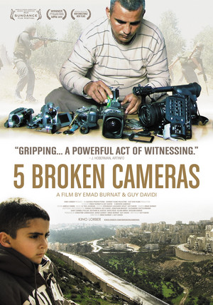 5 Broken Cameras film poster image